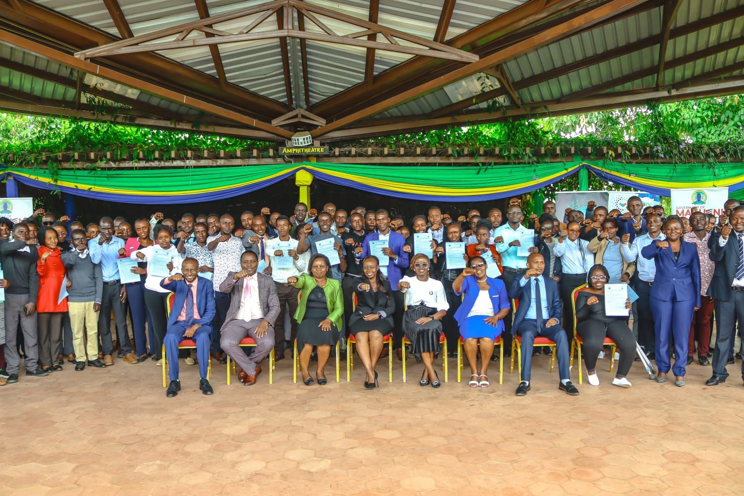 Makueni County welcomes 125 interns for the skills training program